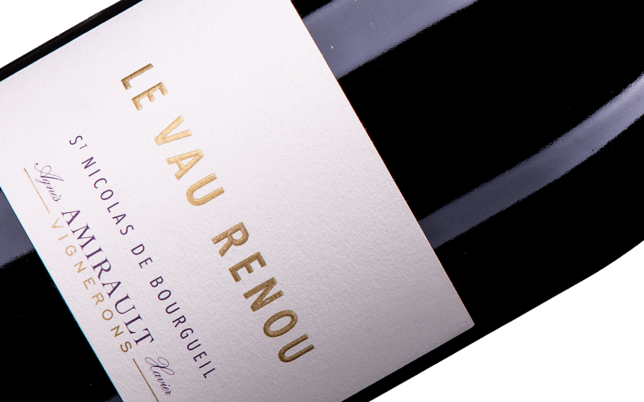 2015 Le Vau Renou Bio Demeter "Quarzkiesel Tuff Kalk" St. Nicolas de Bourgueil (Loire), Frankreich 2015 Le Vau Renou Bio Demeter "Quarzkiesel Tuff Kalk" St. Nicolas de Bourgueil (Loire), Frankreich