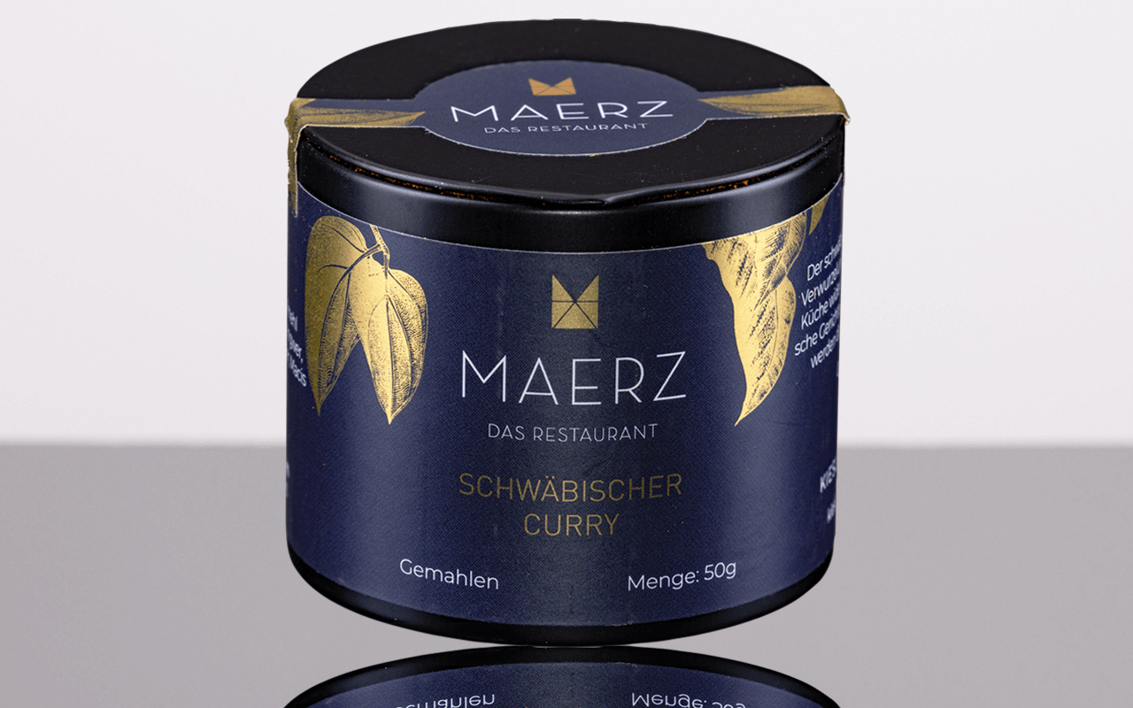 Schwäbisch Curry von Sternekoch Benjamin Maerz - hausgemachte Gewürzmischung Schwäbisch Curry von Sternekoch Benjamin Maerz - hausgemachte Gewürzmischung