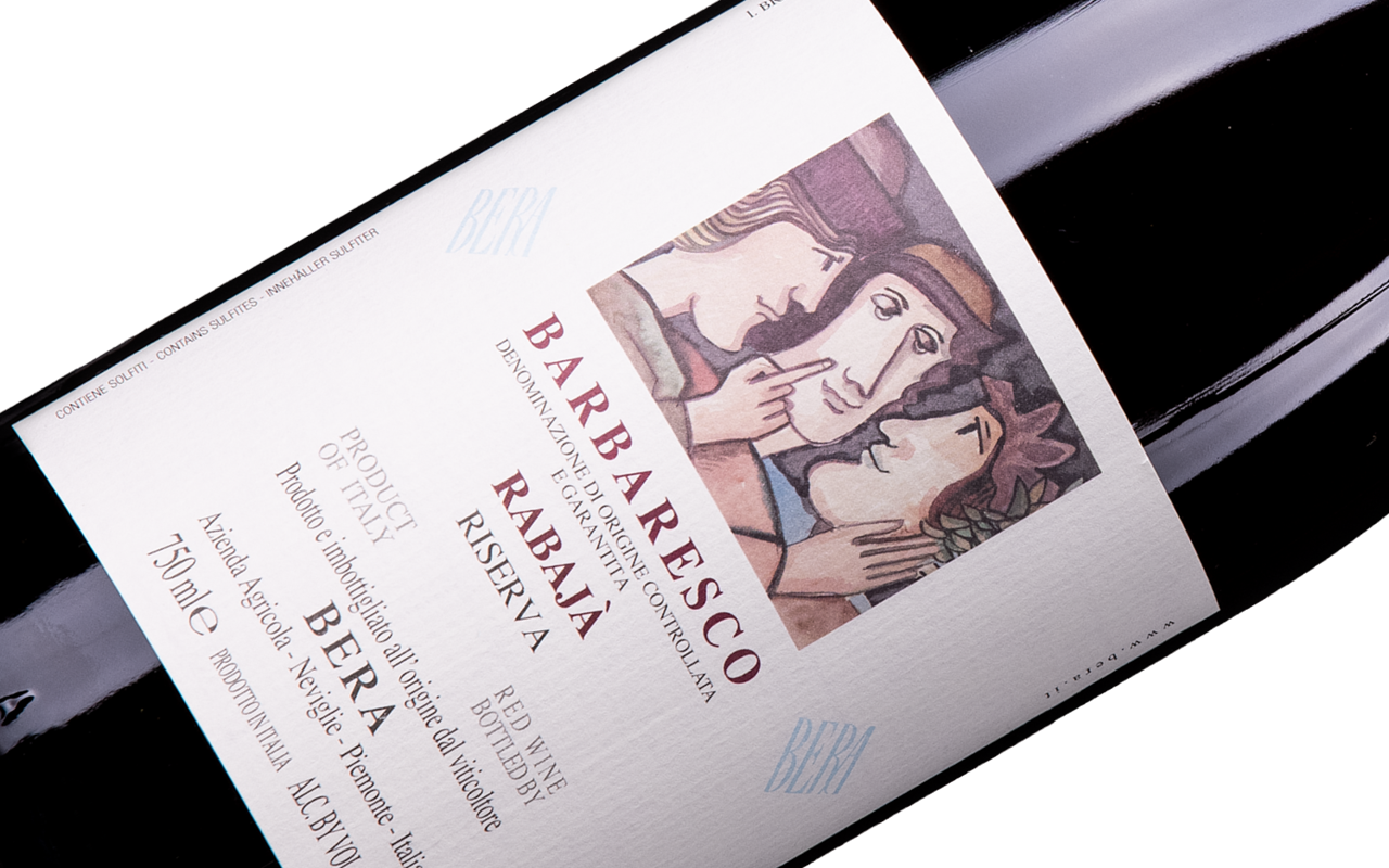 2012 Barbaresco Rabajá Riserva Grand Cru "Tuff Mergel Ton" Piemont, Italien 2012 Barbaresco Rabajá Riserva Grand Cru "Tuff Mergel Ton" Piemont, Italien