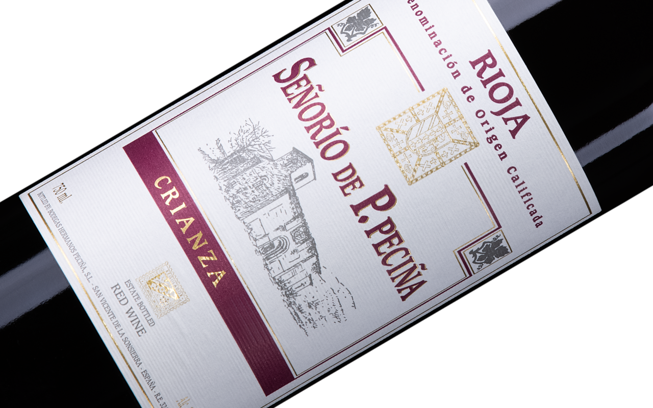 2014 Crianza, Rotwein, Alavesa Kalkstein - Peciña, Rioja Alta, Spanien 2014 Crianza, Rotwein, Alavesa Kalkstein - Peciña, Rioja Alta, Spanien