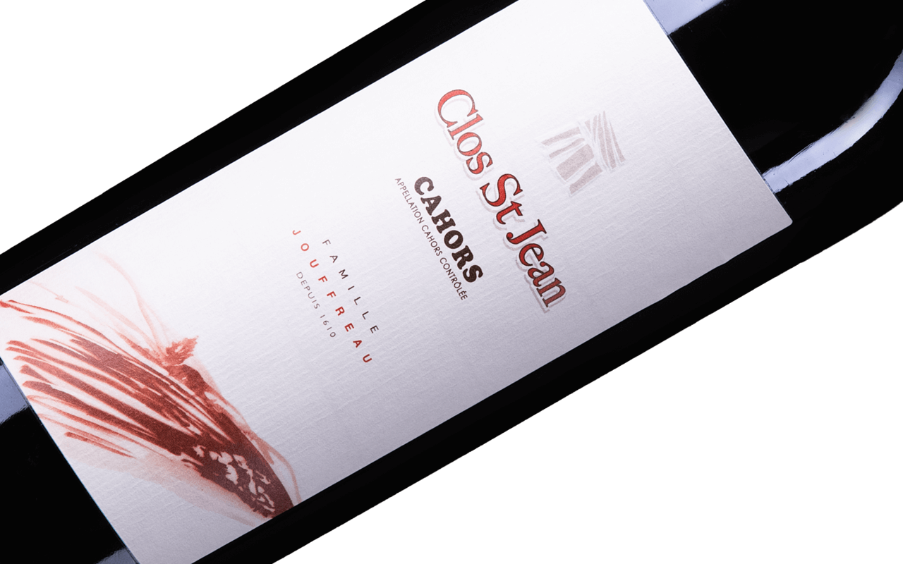 2009 Clos Saint Jean "Kalkstein" Vieilles Vignes, Cahors, Frankreich 2009 Clos Saint Jean "Kalkstein" Vieilles Vignes, Cahors, Frankreich