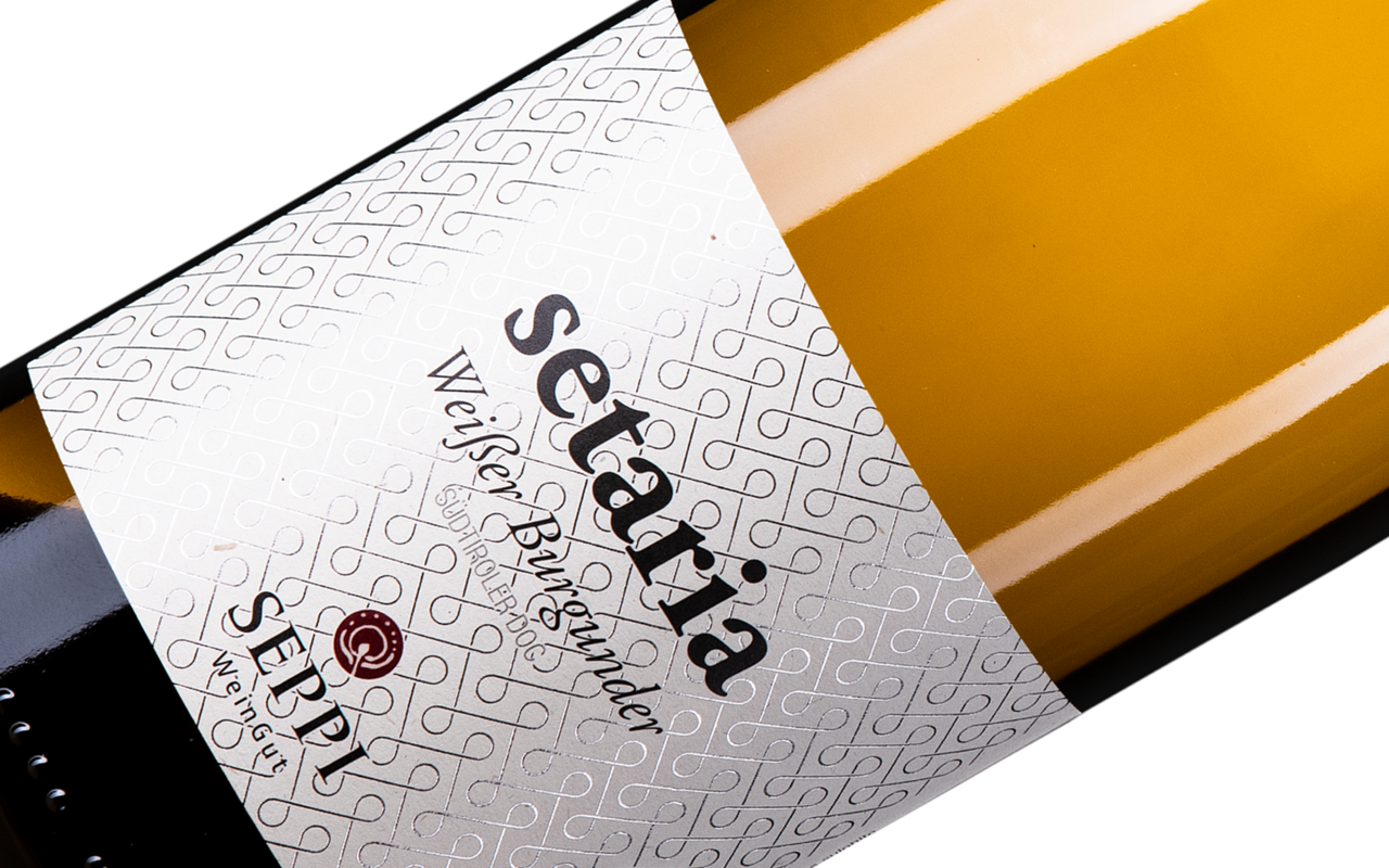 2021 Setaria Pinot Bianco Bio Demeter "Moränenschotter Sand" Alto Adige (Südtirol), Italien 2021 Setaria Pinot Bianco Bio Demeter "Moränenschotter Sand" Alto Adige (Südtirol), Italien