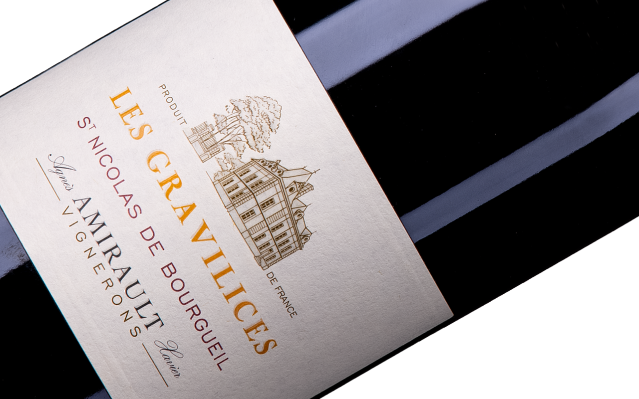 2015 Les Gravilices Bio Demeter "Quarzkiesel Ton" St. Nicolas de Bourgueil (Loire), Frankreich 2015 Les Gravilices Bio Demeter "Quarzkiesel Ton" St. Nicolas de Bourgueil (Loire), Frankreich