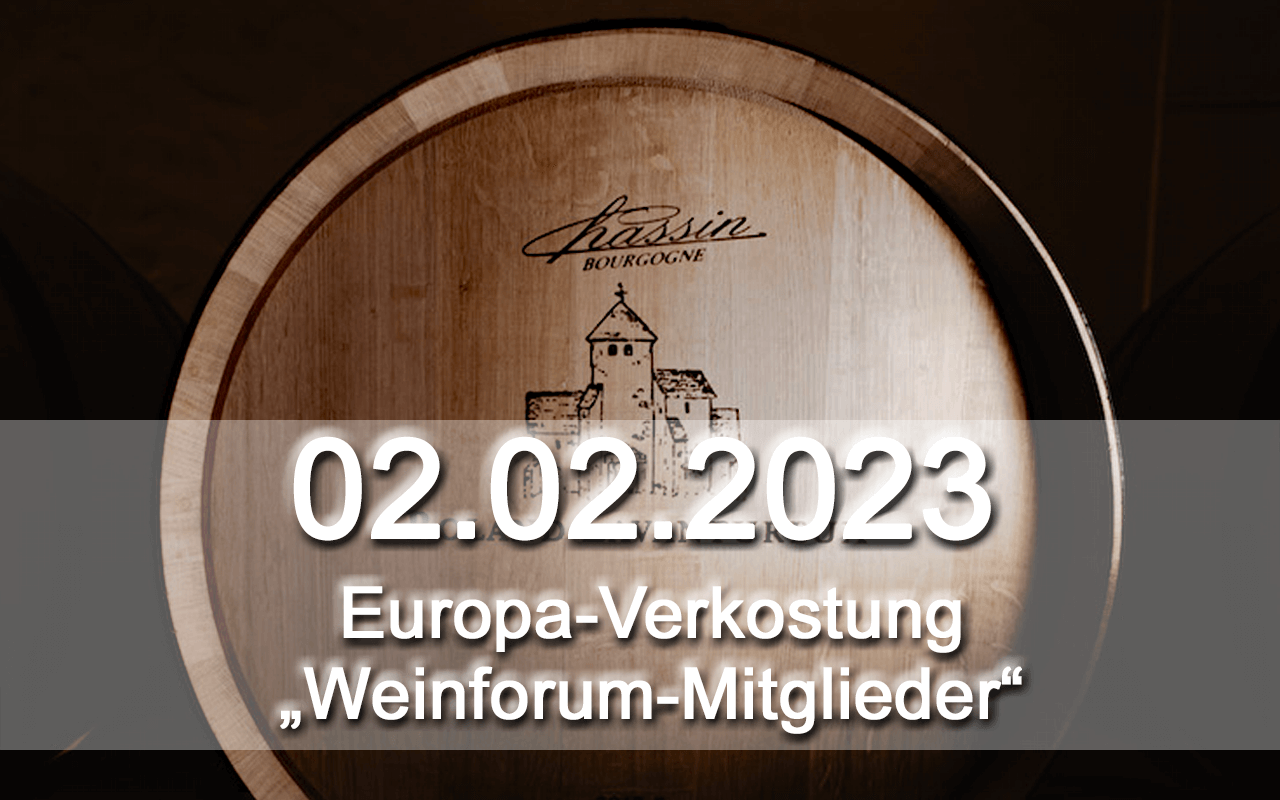 Probenticket 02.02.2023 Weinforum Zellertal Vor-Ort-Weinprobe "Europa - Faszination Terroir" 6er-Flight (nur für Mitglieder)