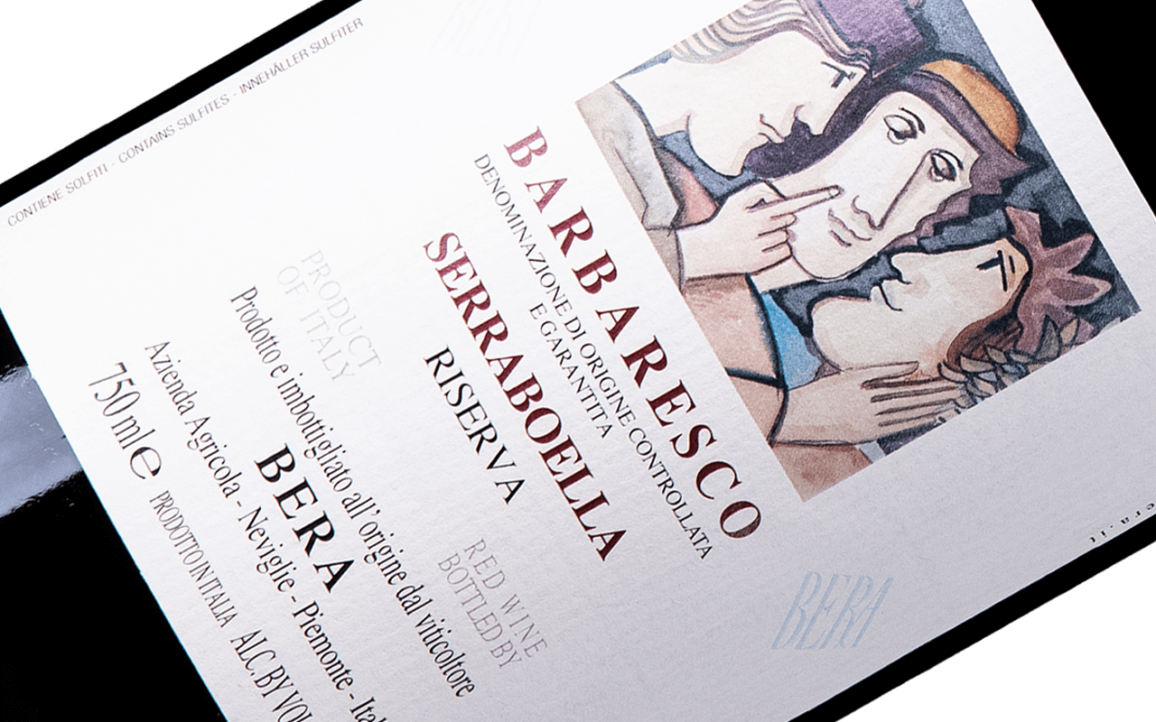 2018 Barbaresco Serrabuella Riserva Grand Cru "Ton Kalk" Piemont, Italien 2018 Barbaresco Serrabuella Riserva Grand Cru "Ton Kalk" Piemont, Italien